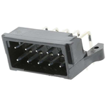 1Oway Black Metri-Pack 150 Series Header Unsealed Male/Male