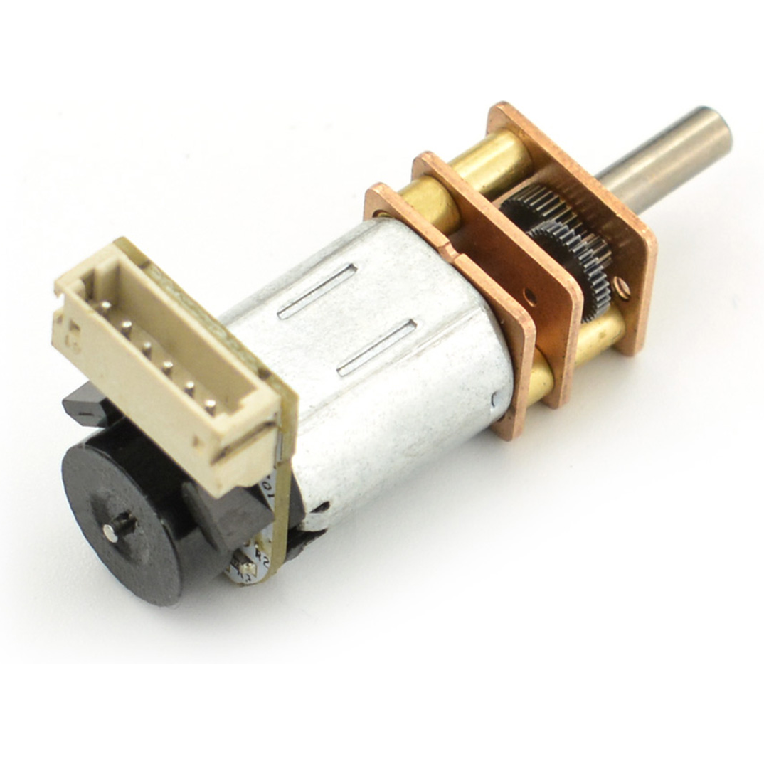 DFRobot-FIT0481 DC-Motoren ohne Bürsten Micro Metal Geared motor w/Encoder- 6V 530RPM 30:1