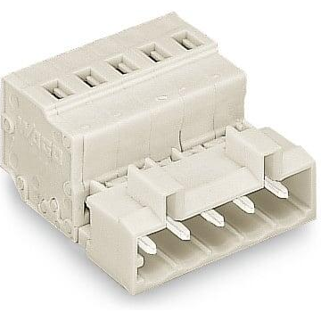 WAGO-721-608 Steckverbinder, Klemmenblöcke Conn PC Terminal Block M 8 POS 5mm Spring Clamp ST Cable Mount 15A Box