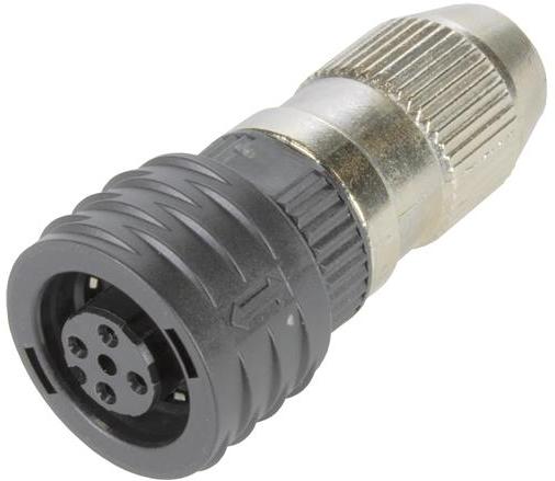 HARTING-21031112315 Connettore circolare Conn M12 Circular SKT 4 POS IDT ST Cable Mount 4 Terminal 1 Port