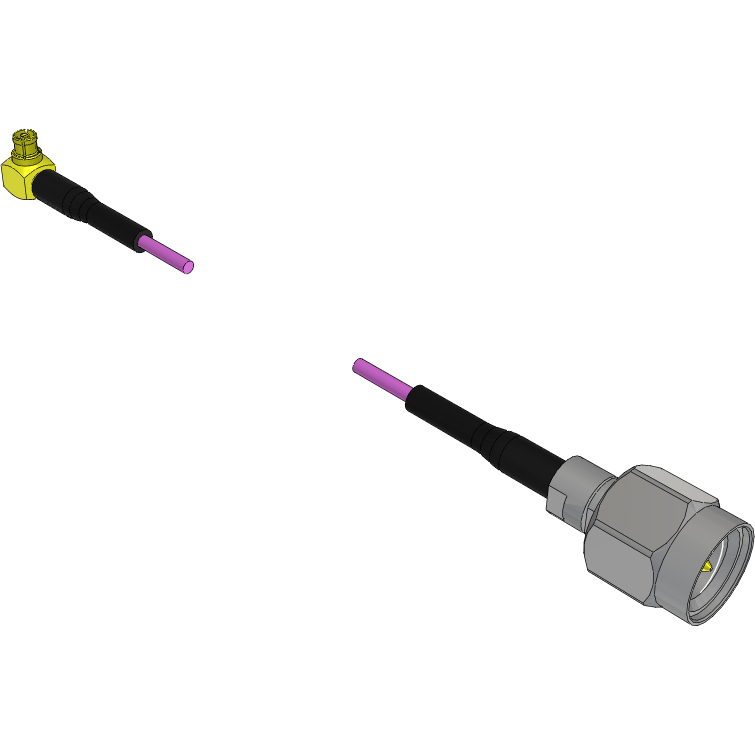 Samtec-RF047-A-M0RJ-92SP-0305 Kabelbaugruppen Koaxial Dia Flexible Cable