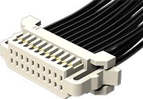 Samtec-S1SD-06-28-GF-06.00-L Montajes de cables, otros Micro Mate, Double Row Discrete Wire Cable Assembly, 1.00 mm Pitch