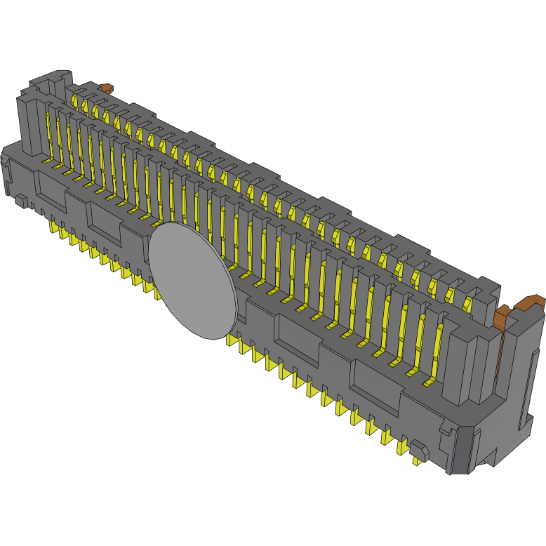 Samtec-LSEM-130-01-F-DH-A-N-K-TR Steckverbinderleisten und Leiterplattenbuchsen Conn High Speed Socket and Terminal Strip HDR/SKT 60 POS 0.8mm Solder RA Side Entry SMD T/R