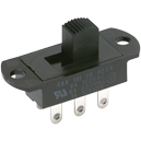 Littelfuse-S201031MS02Q Schiebeschalter Switch Slide ON OFF DPST Extended Top Slide 6A 250VAC 125VDC PC Pins Thru-Hole Bulk