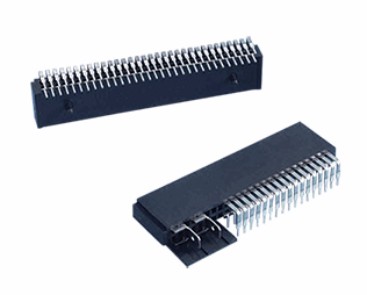 Amphenol Communications Solutions-10053363-200LF 卡边连接器 Power Edge Card connector, Power connectors, 2 x 32P STB Right Angle