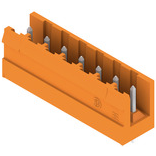 Weidmuller-1240060000 Embases de raccordement et réceptacles PCB Conn Shrouded Header M 7 POS 5.08mm Solder ST Thru-Hole Box