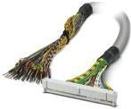 PHOENIX CONTACT-2305871 其他电缆组件 Cable Assembly Round 0.5m 26AWG IDC Connector 50 to 50 POS F-M