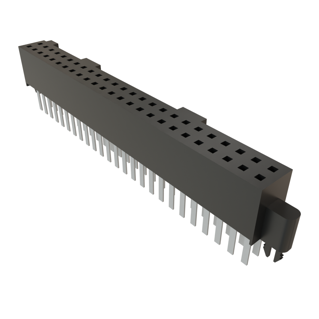 Samtec-SFML-125-01-L-D-LC Steckverbinderleisten und Leiterplattenbuchsen Conn Socket Strip SKT 50 POS 1.27mm Solder ST Thru-Hole TIGER EYE™ Tube