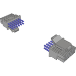 Samtec-MMSDT-06-20-S-04.25-D-K-MDX Cable Assembly AC Power Cable Assembly 0.107m Power to Power 12 to 12 POS SKT-SKT Crimp-Crimp 20AWG