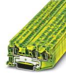 PHOENIX CONTACT-3031416 Steckverbinder, Klemmenblöcke Conn Ground Modular Terminal Block F 3 POS Spring Cage ST T DIN Rail