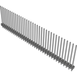 Conn Unshrouded Header HDR 36 POS 2.54mm Solder ST Top Entry Thru-Hole Bulk