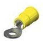 Ring Tongue Terminal 10-12AWG ETP Copper Yellow 24.89mm Tin