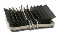 Advanced Thermal Solutions-ATS-51325D-C1-R0 Kühlkörper Heat Sink Passive BGA Spread Clip Aluminum 5.96°C/W Black Anodized