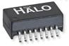 HALO Electronics-TG110-S050N2LFTR 电信变压器 Telecom Transformer 1CT:1CT 0.9Ohm Prim. DCR 16 Terminal Gull Wing SMD