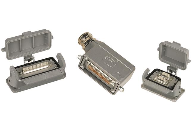 HARTING-09300009965 Steckverbinderzubehör Connector Accessories D-Sub Adapter Plate Straight Thermoplastic