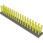 Conn Unshrouded Header HDR 36 POS 2mm Solder ST Top Entry Thru-Hole Bulk