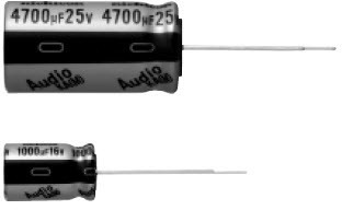 Nichicon-UKA1E331MPD Capacitor Aluminum Electrolytic Cap Aluminum Lytic 330uF 25V 20% (8 X 11.5mm) Radial 3.5mm 0.29A 2000h 105°C Bulk Automotive AEC-Q200