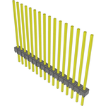 Conn Unshrouded Header HDR 16 POS 2.54mm Solder ST Top Entry Thru-Hole Bulk