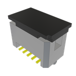 Conn Shrouded Header (4 Sides) HDR 10 POS 1.27mm Solder ST Top Entry SMD TIGER EYE™ T/R