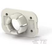 TE Connectivity-2141613-9 Connector Accessories Other Automotive Connector Accessories, Seal Retainer, PA GF, White