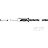 TE Connectivity-D-500-L456-1-614-120 Andere Kabelbaugruppen Ultra-Lightweight In-Line Microcoupler Data Bus Coupler