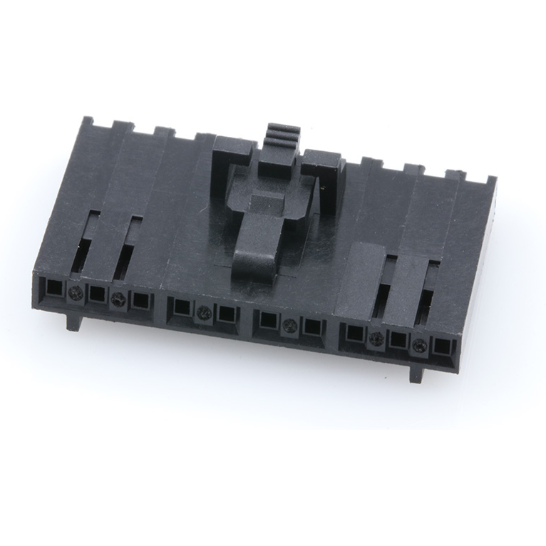 Molex-0050579410 Gaine de câblage de raccordement discret Conn Housing RCP 10 POS 2.54mm Crimp ST Cable Mount Black SL™ Bag