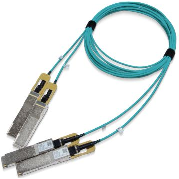NVIDIA-MFS1S90-H010E Assemblaggio cavi in fibra ottica Cable Assembly Active Optical Splitter Fiber Cable 10m