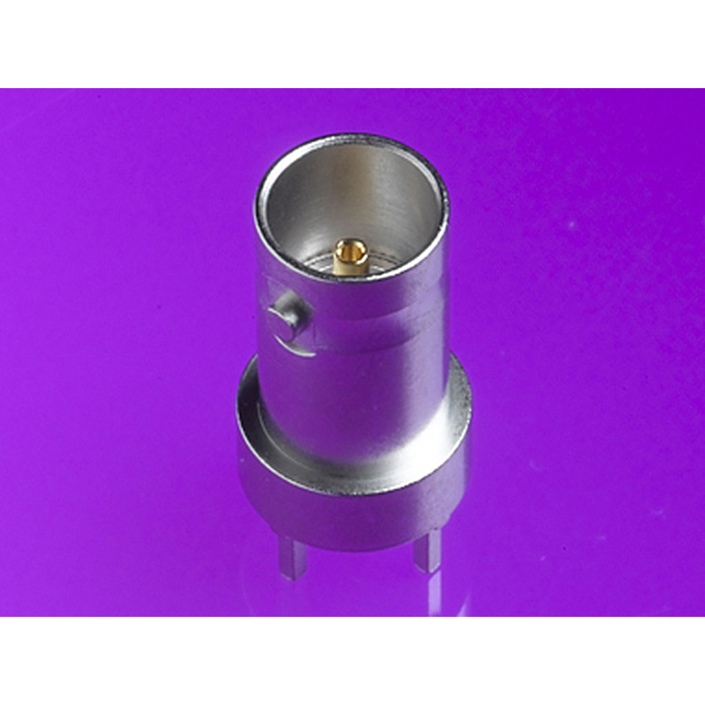 Molex-731711900 Raccordement FR Conn BNC 0Hz to 4GHz 75Ohm Solder ST Thru-Hole RCP Gold Bag