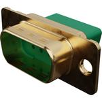 Conn D-Sub M 9 POS 1.42mm Crimp ST Cable Mount 9 Terminal 1 Port FCT Products Carton