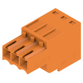 Weidmuller-1690200000 Steckverbinder, Klemmenblöcke Conn Terminal Block SKT 3 POS 3.5mm Tension Clamp ST Cable Mount 10A Box