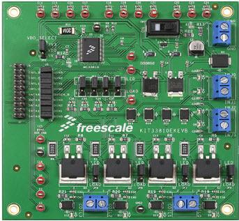 NXP Semiconductors-KIT33810EKEVB Kit e schede di sviluppo gestione della potenza MC33810 Motion Motor Control Evaluation Kit Automotive AEC-Q100