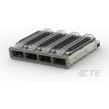 TE Connectivity-2-2170785-5 连接器配件 Connector Accessories Cage/Heat Sink Assembly Right Angle Nickel Silver Alloy Box/Tray