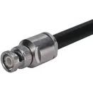 HUBER+SUHNER-11 BNC-50-7-2 / 133 NE RF-Steckverbinder Conn BNC 0Hz to 4GHz 50Ohm Solder ST Cable Mount PL Gold Over Nickel Single