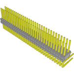 Conn Unshrouded Header HDR 64 POS 1.27mm Solder RA Side Entry Thru-Hole Tube