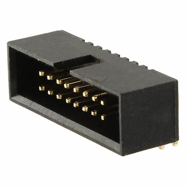 CnC Tech, LLC-3220-16-0200-00 Connector Headers and PCB Receptacles Conn Shrouded Header HDR 16 POS 1.27mm Solder RA Thru-Hole