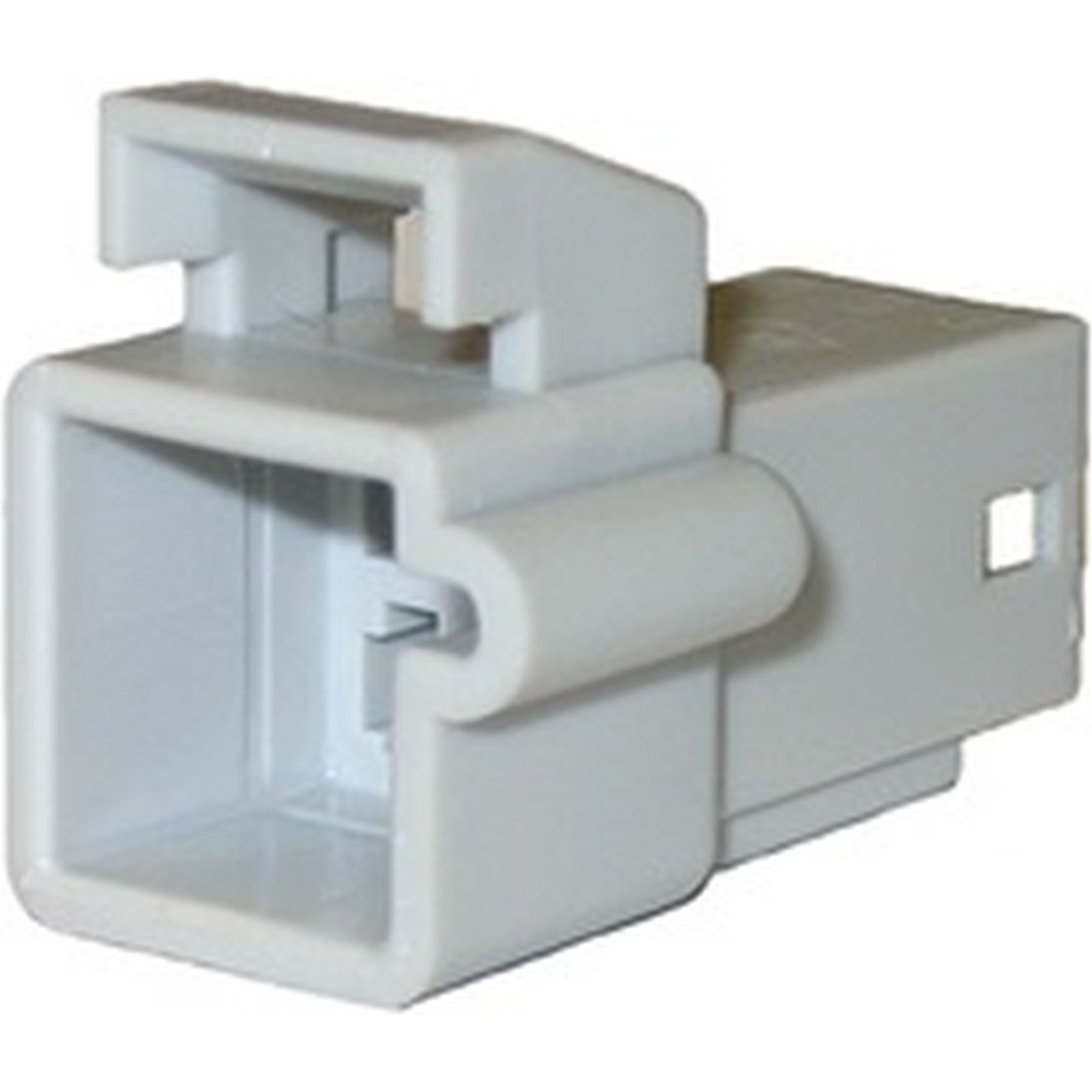 Delphi-12064763 Gaine de câblage de raccordement discret Conn Housing PL 6 POS Crimp ST Cable Mount Gray