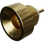 Conn SMP-MAX 0Hz to 10GHz 50Ohm Solder ST Panel Mount PL Gold Over Nickel Phosphorous Over Copper SMP-MAX Tray