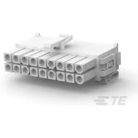 TE Connectivity-794208-1 Einzeladersteckverbinder, Gehäuse Conn Housing PL 18 POS 4.14mm Crimp ST Cable Mount Natural Bag/Box