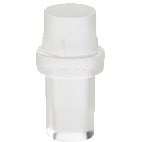 Bivar-PLP1-125-FD Tubos de luz LED Press-Fit, Panel Mount, Light Pipe, Flat Top, Diffused