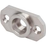 Amphenol SV Microwave-012-80-487/020 Steckverbinderzubehör Connector Accessories Flange Shroud Straight Stainless Steel Passivated Bag