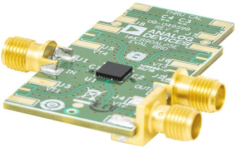 Analog Devices-EV1HMC882ALP5 RF/Drahtlos-Entwicklungsplatinen und Kits HMC882ALP5 Active Filter Evaluation Board