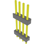 Conn Board Stacker HDR 4 POS 2.54mm Solder ST Top Entry Thru-Hole Bulk