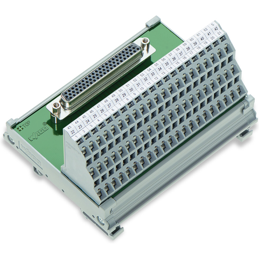 WAGO-289-708 Schnittstellenmodule Interface module with HD-Sub-D female connector