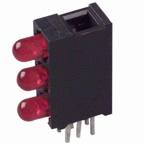 Visual Communications-5693F1;1;1-A LED LED Tri-Level Uni-Color Red 650nm 6-Pin