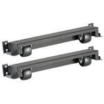 Black 4 Post Rack Casters