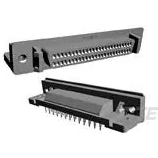 TE Connectivity-787394-5 Steckverbinder, SCSI Conn SCSI RCP 50 POS 1.27mm Solder RA Thru-Hole 50 Terminal 1 Port Tube