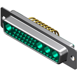 Conn D-Sub F 4Cavity/32Signal POS 1.4mm Solder RA Thru-Hole 36 Terminal 1 Port FCT Products Carton