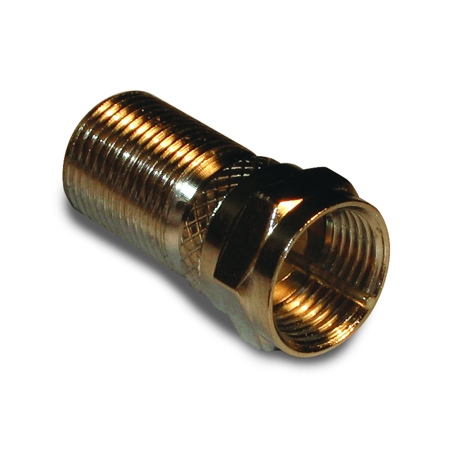 Amphenol RF-222205 射频连接器 Conn Type F Adapter 0Hz to 2GHz 75Ohm ST PL/RCP Bright Tin