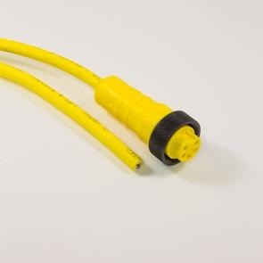 Alpha Wire-KR0500115 YL400 null Cable Assembly Circular 15m 16AWG Circular 5 POS F Each