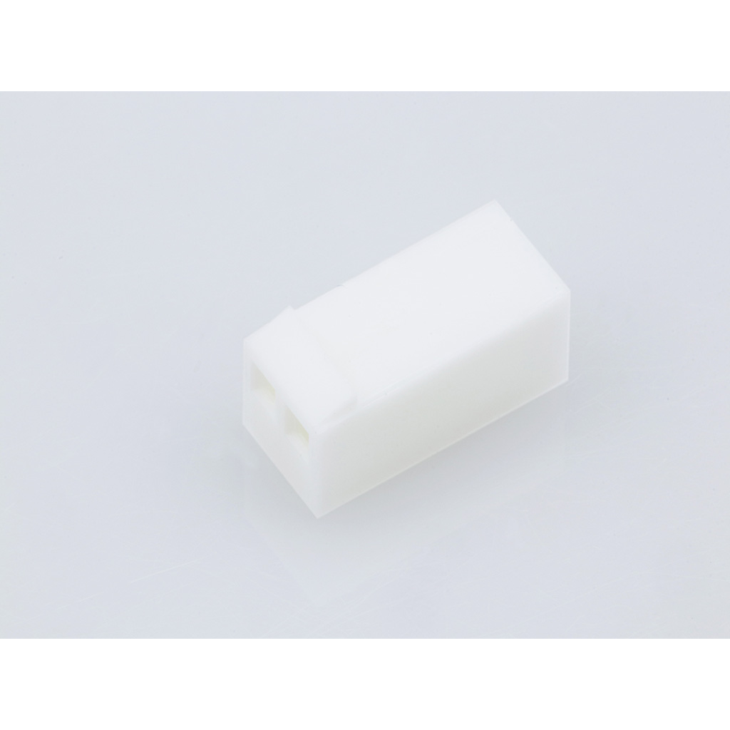 Molex-0022012027 Einzeladersteckverbinder, Gehäuse Conn Housing RCP 2 POS 2.54mm Crimp ST Cable Mount White KK® Bag